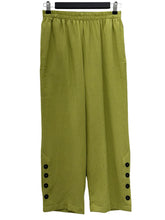 Load image into Gallery viewer, Moonlight TAPER BUTTON PANT
