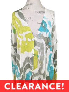Alembika CARDIGAN TIE DYE - ORIGINALLY $279