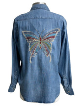 Load image into Gallery viewer, Caite KORI BUTTERFLY SHIRT

