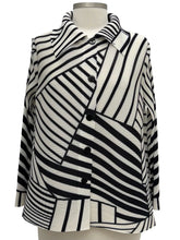 Load image into Gallery viewer, Vanité STRIPE PLEAT BLOUSE
