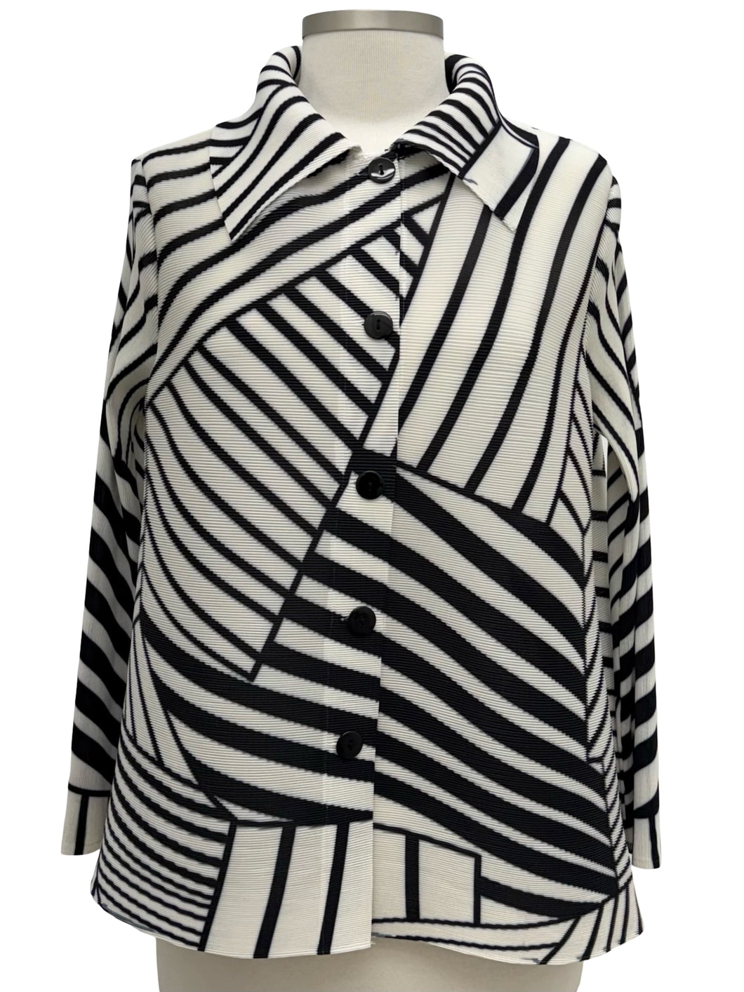 Vanité STRIPE PLEAT BLOUSE