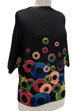 Load image into Gallery viewer, Vanité SHORT SLEEVE CIRCLES TOP
