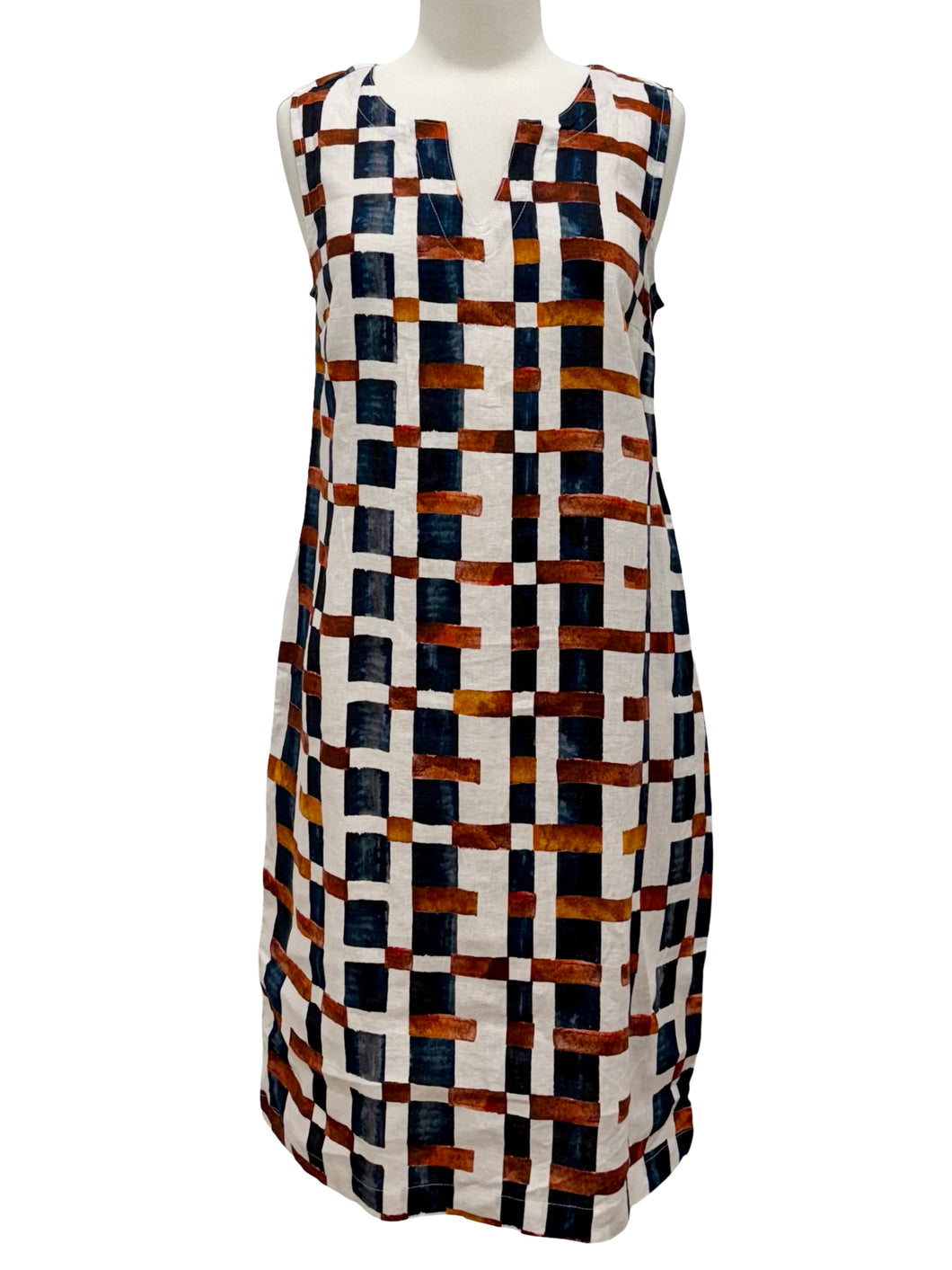 Foil PRINT TANK DRESS