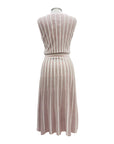 IVKO FLORAL SLEEVELESS DRESS