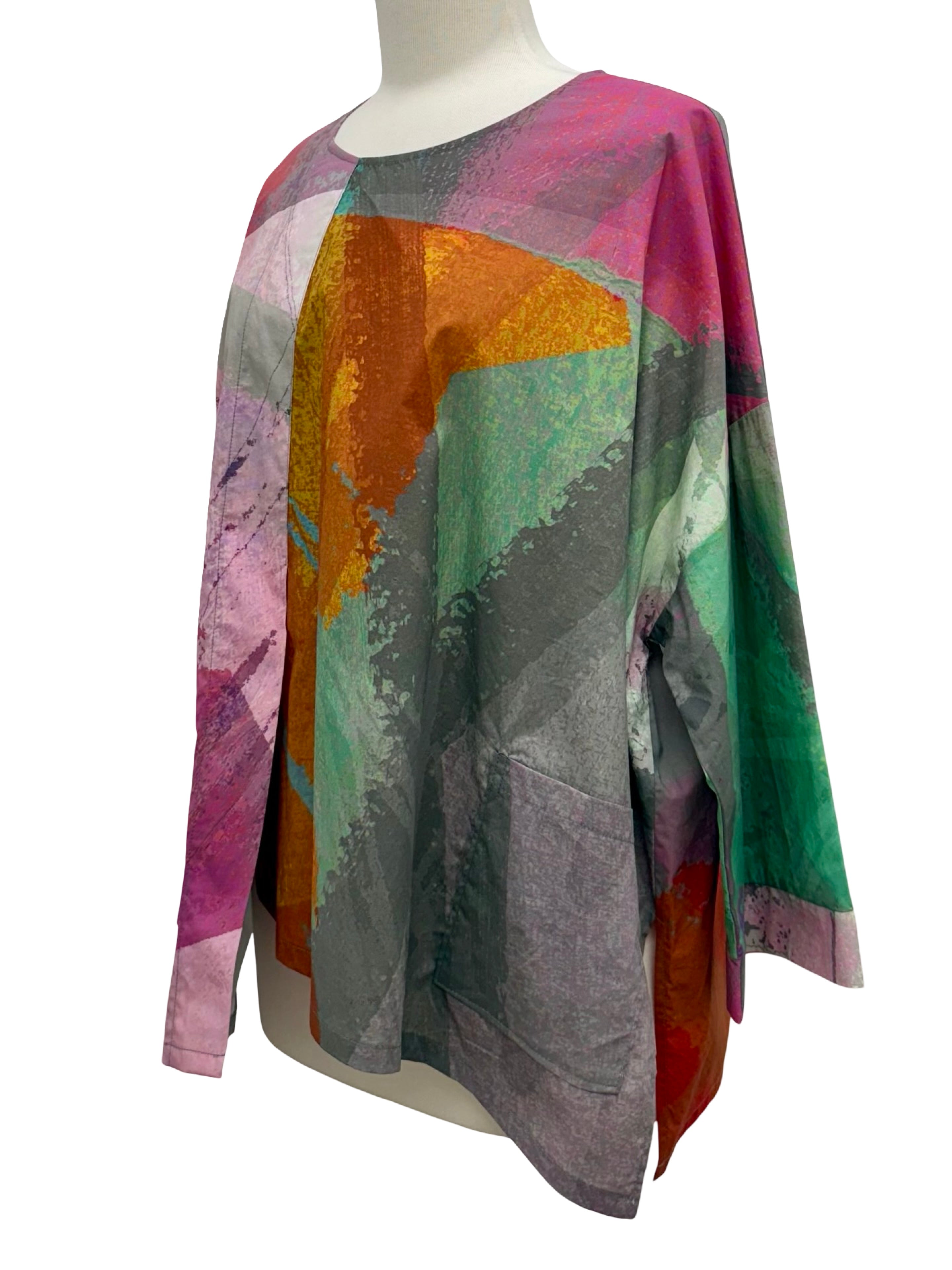 Andrew Geer LONG ASYMMETRICAL BLOUSE – Marigold Clothing