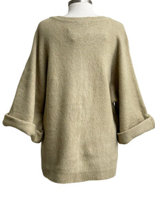 Ozai N Ku KIMONO CUFF SWEATER