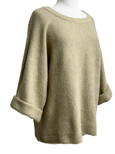 Ozai N Ku KIMONO CUFF SWEATER