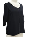 Olivia by Habitat SHORT SLEEVE PIMA TEE - ORIGINALLY $69