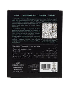 Modgy ORIGAMI LANTERN LOUIS C. TIFFANY MAGNOLIA WINDOW