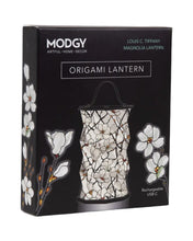 Load image into Gallery viewer, Modgy ORIGAMI LANTERN LOUIS C. TIFFANY MAGNOLIA WINDOW
