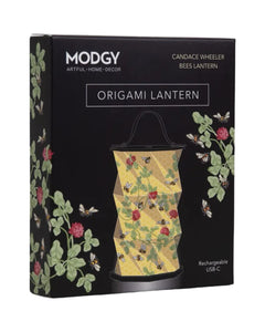 Modgy ORIGAMI LANTERN CANDACE WHEELER BEES