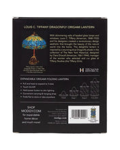 Load image into Gallery viewer, Modgy ORIGAMI LANTERN LOUIS C. TIFFANY DRAGONFLY
