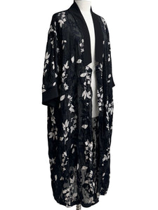 Gershon Bram FLORAL DUSTER JACKET