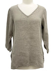 Flax V NECK PULLOVER - Originally $138