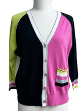 Load image into Gallery viewer, Zaket &amp; Plover COLOR BLOCK CARDI
