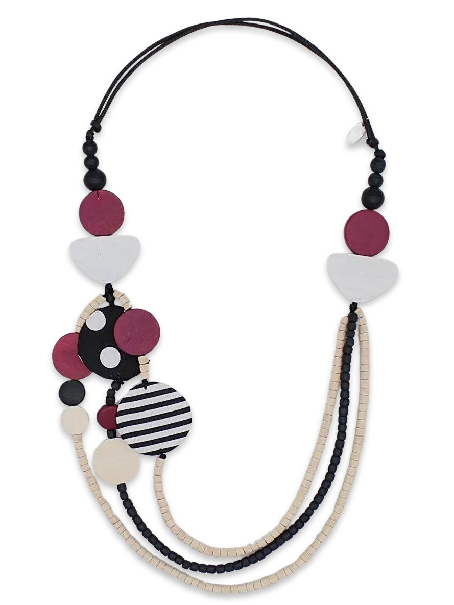 Sylca BLACE IVORY NECKLACE