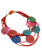 Load image into Gallery viewer, Sylca MULTI GEOMETRIC NECKLACE
