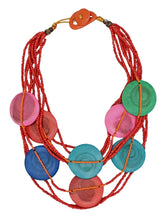 Load image into Gallery viewer, Sylca MULTI GEOMETRIC NECKLACE
