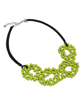 Load image into Gallery viewer, Sylca LIME BEAD NECKLACE
