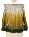 XCVI OMBRE OFF SHOULDER BLOUSE - Originally $83