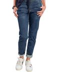 Alembika DRAWSTRING DENIM SKINNY PANT