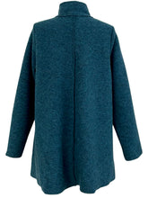 Load image into Gallery viewer, Cut Loose BOILED WOOL SWING ZIP COAT
