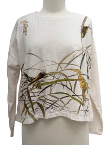 Krista Larson CROP GRASSHOPPER LONG SLEEVE