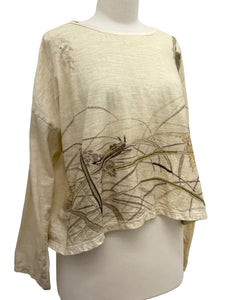 Krista Larson CROP GRASSHOPPER LONG SLEEVE