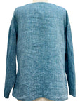 Flax LONG SLEEVE CREW PULLOVER - Originally $167