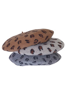 Toucan Hats LEOPARD BERET