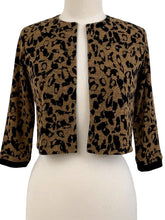 Load image into Gallery viewer, Sympli BOLERO ANIMAL CARDI
