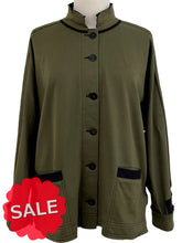 Load image into Gallery viewer, Adverb OLIVE CARDI JACKET - Originally $159
