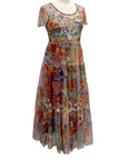 Johnny Was MESH SLIP DRESS ASTERIA