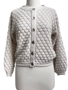 IVKO SOLID TEXTURE CARDIGAN