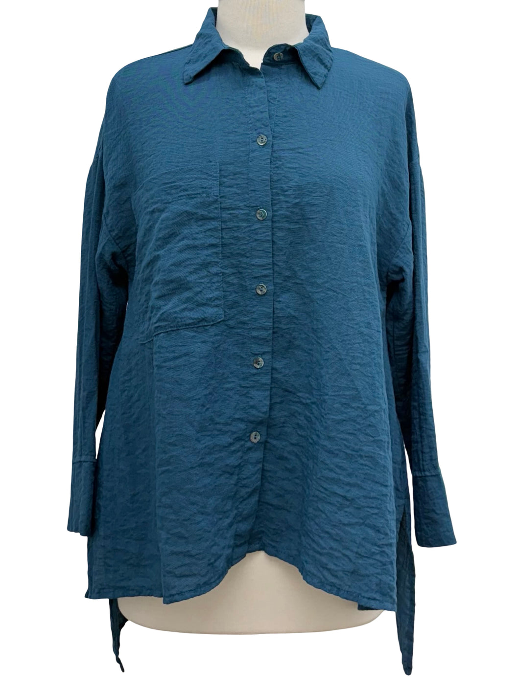 Cut Loose ALINE SPLIT BLOUSE
