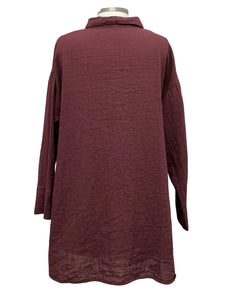 Cut Loose ALINE SPLIT BLOUSE