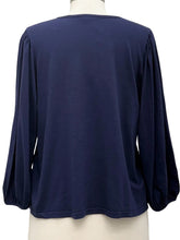 Load image into Gallery viewer, Michael Stars PUFF SLEEVE SLUB TEE
