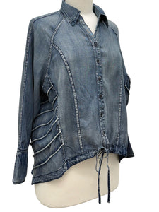Jaded Gypsy IN YOUR LANE CHAMBRAY