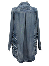 Load image into Gallery viewer, Jaded Gypsy IN YOUR LANE CHAMBRAY
