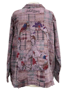 Jaded Gypsy PLUM DELIGHT JACKET