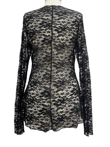 Jaded Gypsy LACE MOCK NECK TOP