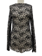 Load image into Gallery viewer, Jaded Gypsy LACE MOCK NECK TOP
