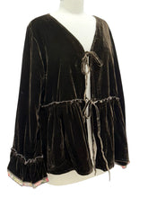 Load image into Gallery viewer, Jaded Gypsy RUSTC EVENING VELVET JACKET

