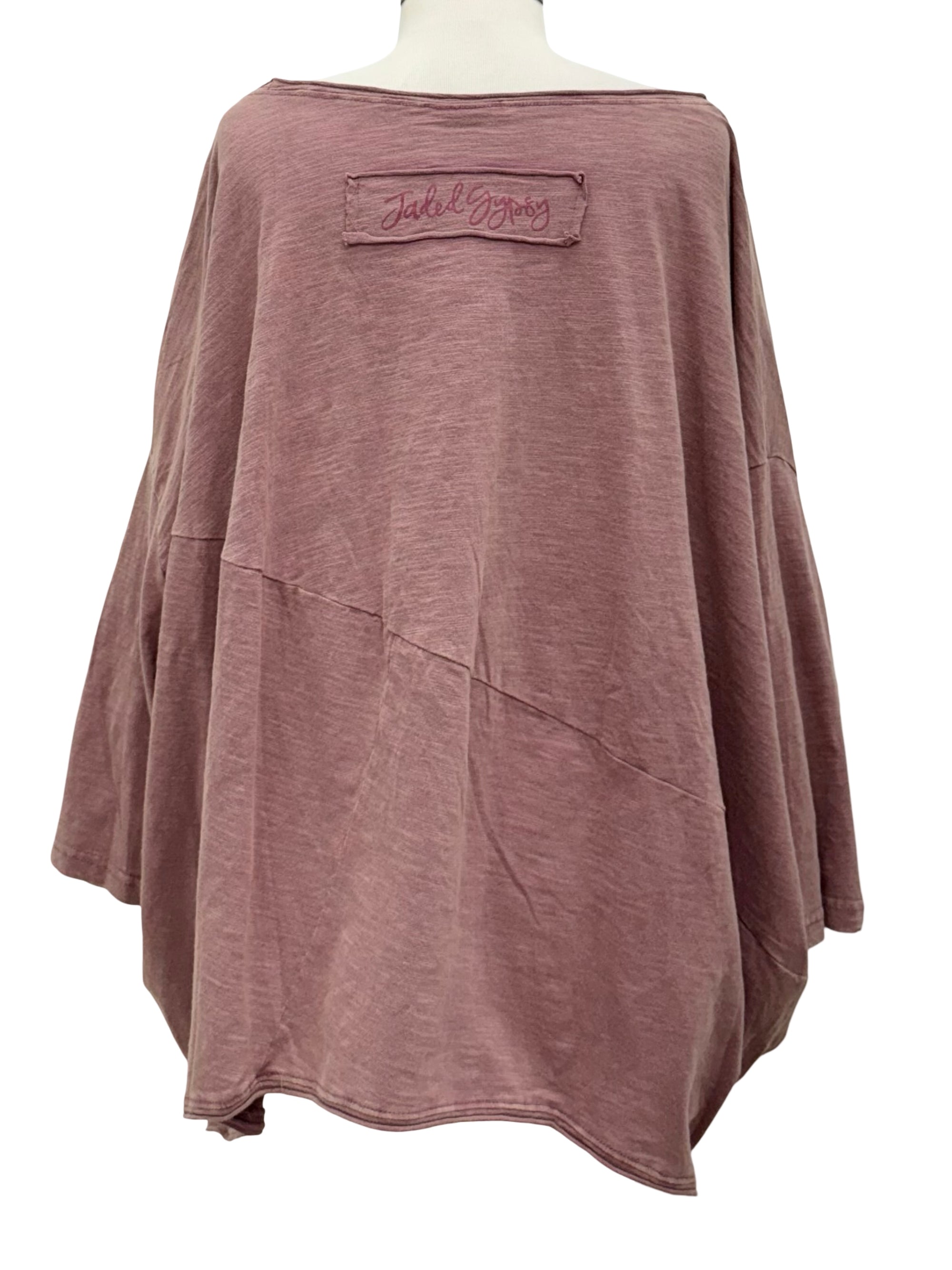 Jaded Gypsy BE FREE TOP PLUM