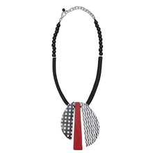 Load image into Gallery viewer, Sylca RED LUNETTA NECKLACE
