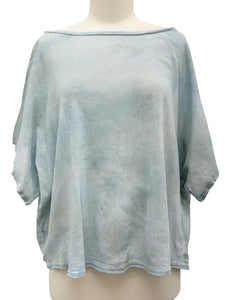 Cynthia Ashby MESH SHORT SLEEVE TEE ROSA