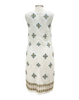 Foil TANK DRESS EMBROIDERED SEW CRAFTY