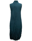 Shana CRINKLE SLEEVELESS COWL DRESS