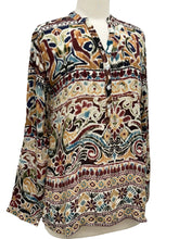 Load image into Gallery viewer, Shana SILK LONG SLEEVE PULLOVER
