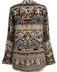Shana SILK LONG SLEEVE PULLOVER